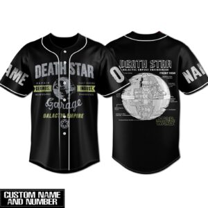 Death Star Baseball Jersey For Men Women And Kids Gift for Fans 3