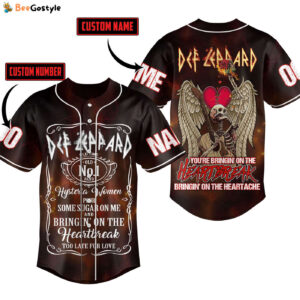 Def Leppard Baseball Jersey For Men Women And Kids Gift for Fans
