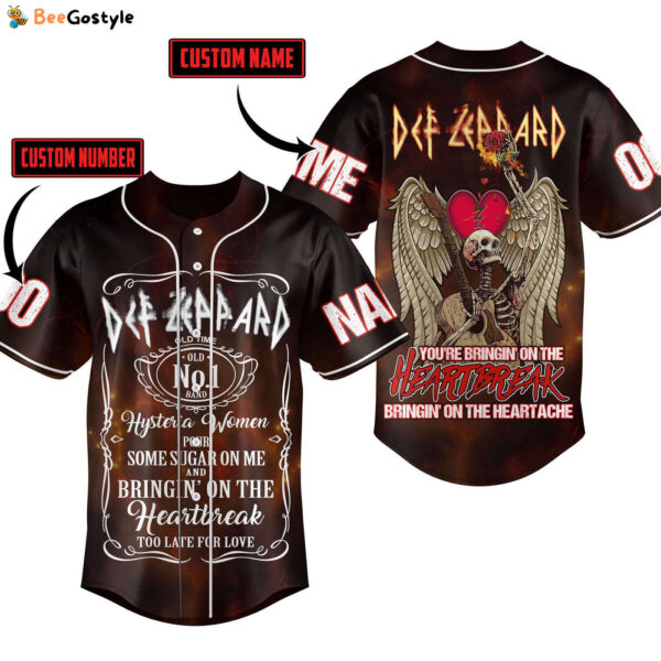Def Leppard Baseball Jersey For Men Women And Kids Gift for Fans