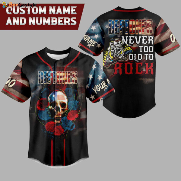 Deftones Baseball Jersey For Men Women And Kids Gift for Fans