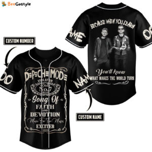 Depeche Mode Baseball Jersey For Men Women And Kids Gift for Fans