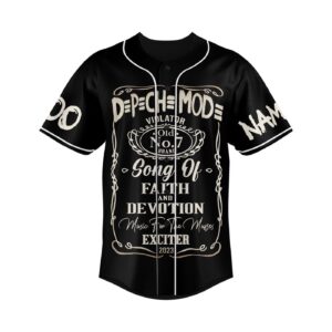Depeche Mode Baseball Jersey For Men Women And Kids Gift for Fans 1