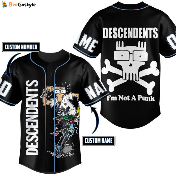 Descendents Baseball Jersey For Men Women And Kids Gift for Fans