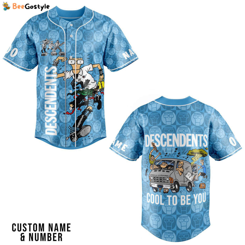 Descendents Baseball Jersey For Men Women And Kids Gift for Fans Descendents Baseball Jersey For Men Women And Kids Gift for Fans