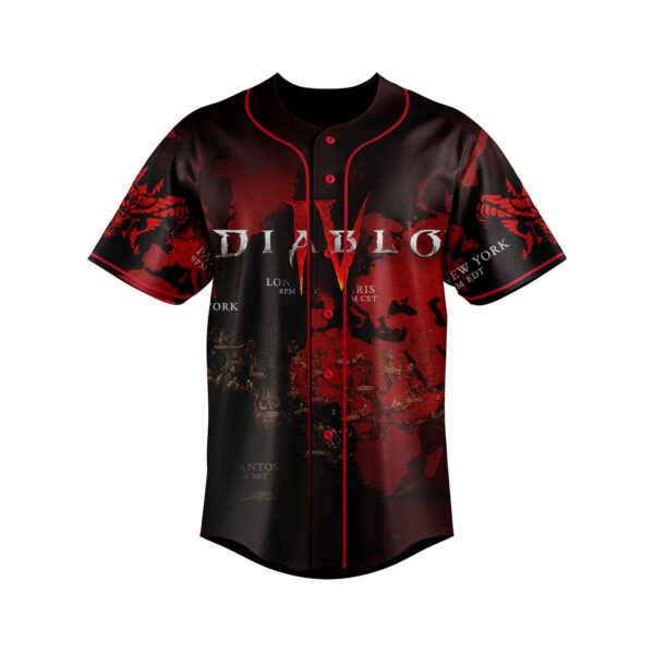 Diablo Baseball Jersey For Men Women And Kids Gift for Fans