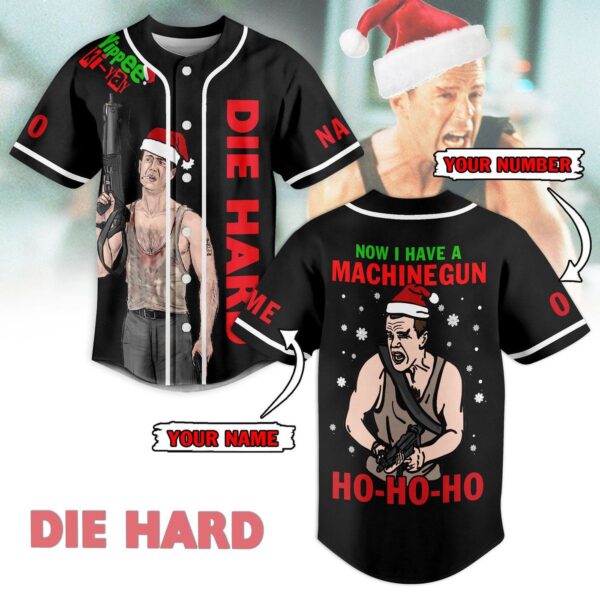 Die Hard Baseball Jersey For Men Women And Kids Gift for Fans