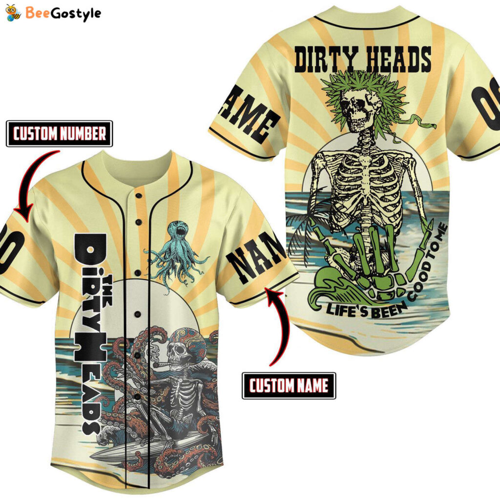 Dirty Heads Baseball Jersey For Men Women And Kids Gift for Fans Dirty Heads Baseball Jersey For Men Women And Kids Gift for Fans