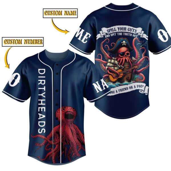 Dirty Heads Baseball Jersey For Men Women And Kids Gift for Fans