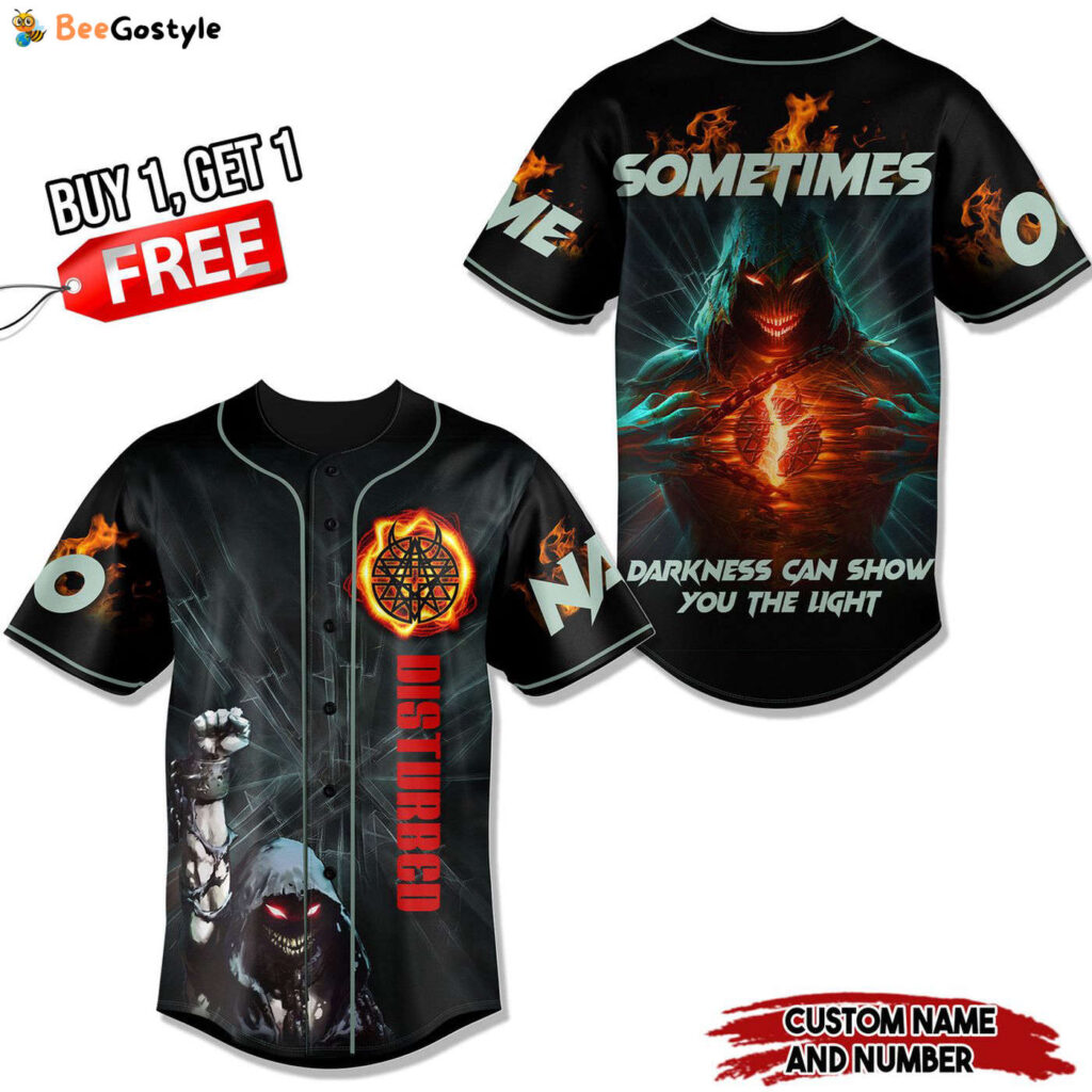 Disturbed Baseball Jersey For Men Women And Kids Gift for Fans Disturbed Baseball Jersey For Men Women And Kids Gift for Fans