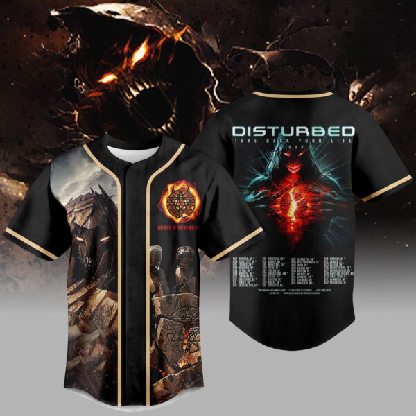 Disturbed Baseball Jersey For Men Women And Kids Gift for Fans
