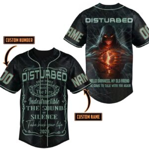 Disturbed Baseball Jersey For Men Women And Kids Gift for Fans 1