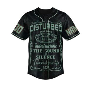 Disturbed Baseball Jersey For Men Women And Kids Gift for Fans 3