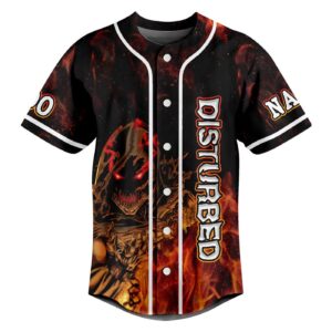 Disturbed Baseball Jersey For Men Women And Kids Gift for Fans 3