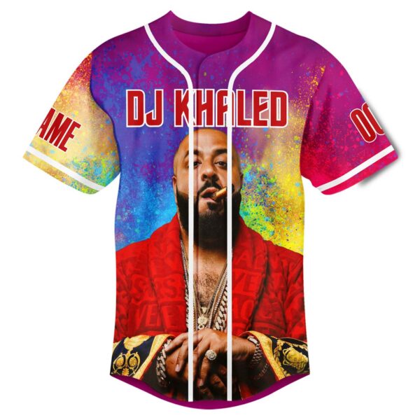 DJ Khaled Baseball Jersey For Men Women And Kids Gift for Fans