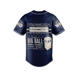 Doctor Who Baseball Jersey For Men Women And Kids Gift for Fans 3