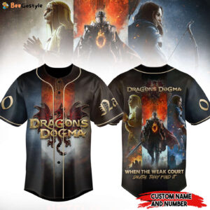 Dragon Dogma Baseball Jersey For Men Women And Kids Gift for Fans