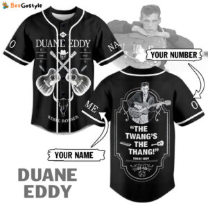 Duane Eddy Baseball Jersey For Men Women And Kids Gift for Fans