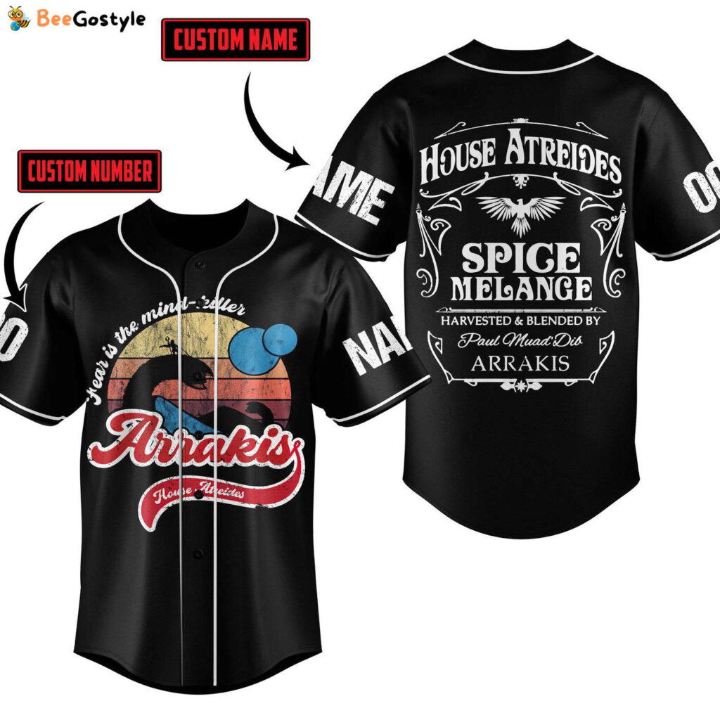 Dune House Atreides Baseball Jersey For Men Women And Kids Gift for Fans Dune House Atreides Baseball Jersey For Men Women And Kids Gift for Fans