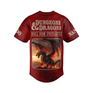 Dungeons And Dragons Baseball Jersey For Men Women And Kids Gift for Fans 3
