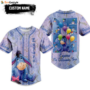 Eeyore The Childhood Baseball Jersey For Men Women And Kids Gift for Fans