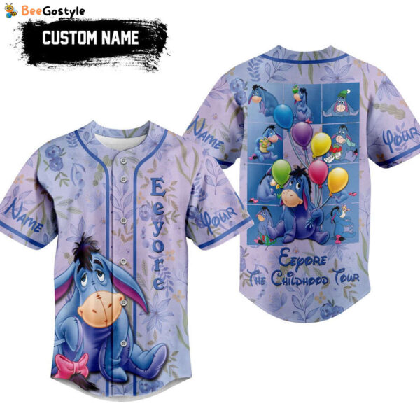 Eeyore The Childhood Baseball Jersey For Men Women And Kids Gift for Fans