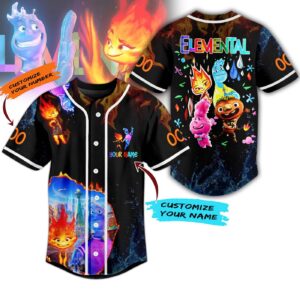 Elemental Baseball Jersey For Men Women And Kids Gift for Fans 3