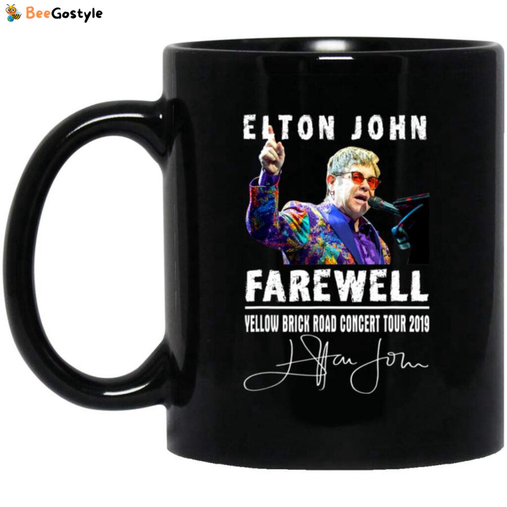 Elton john farewell tour 2019 11 oz Mug Elton john farewell tour 2019 11 oz Mug