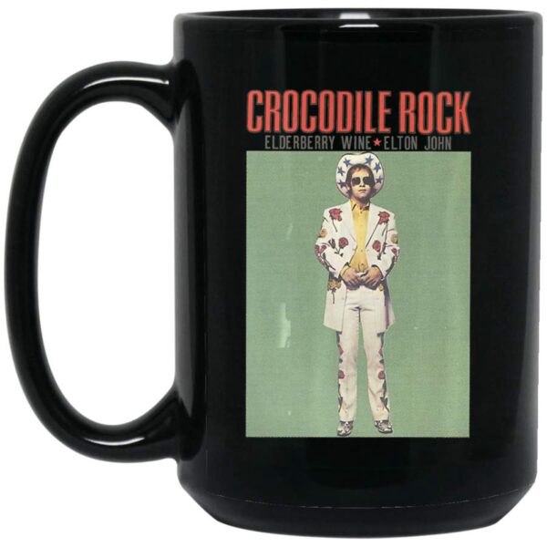 Elton John Official Crocodile Rock Coffee Mug