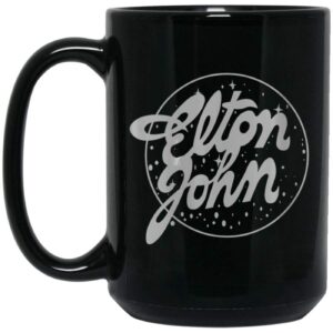 Elton John Official Vintage Tour Logo – Coffee Mug 1