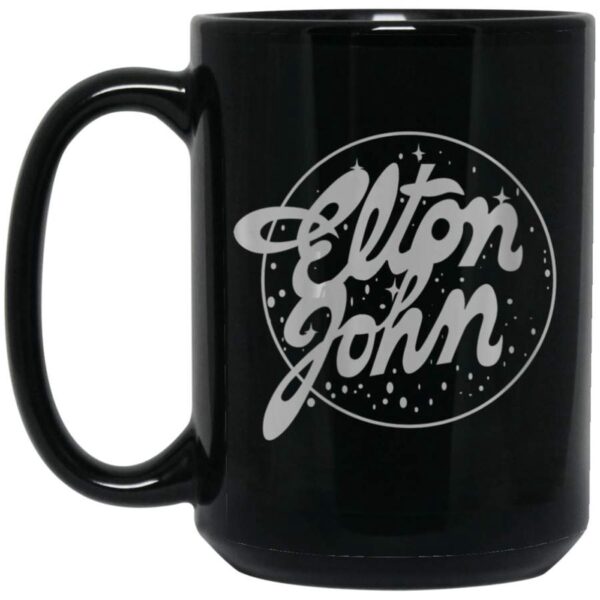 Elton John Official Vintage Tour Logo – Coffee Mug