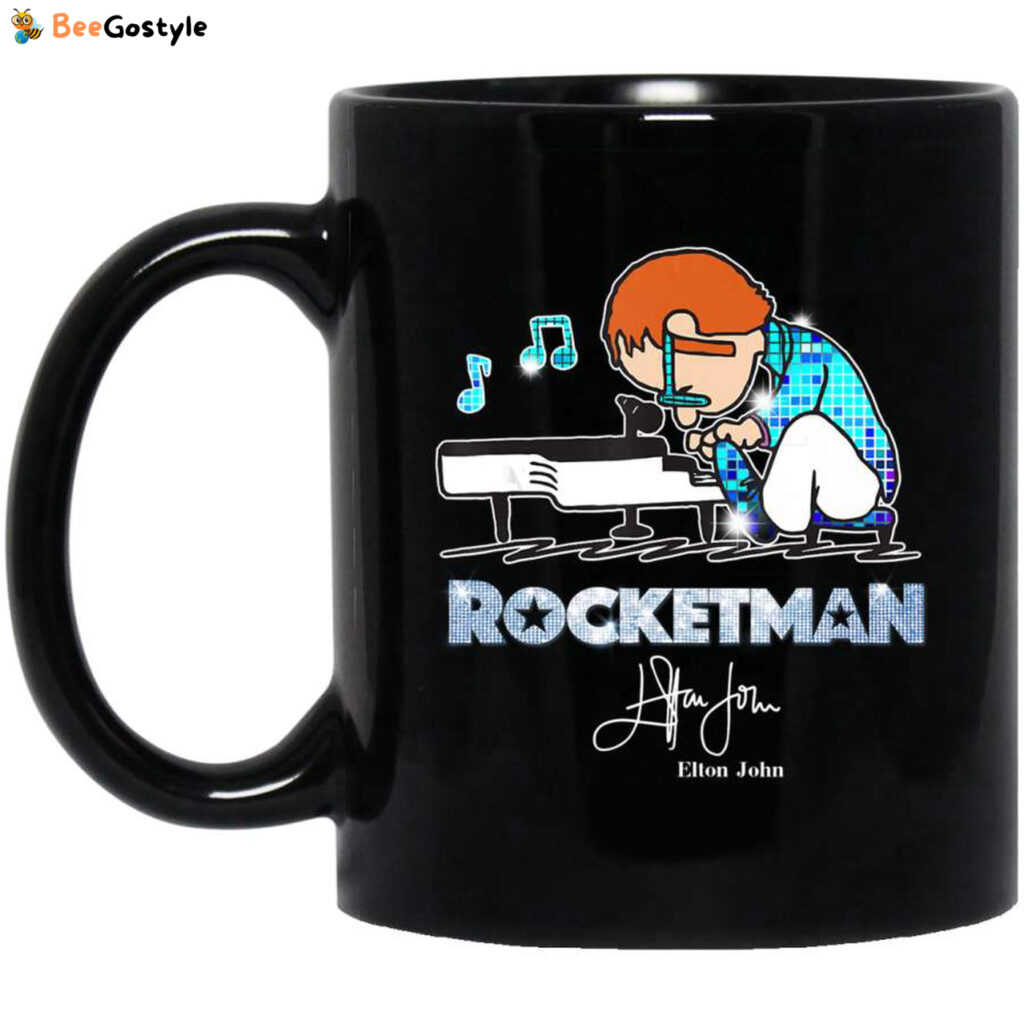 Elton John Playing Piano Rocketman Gift Coffee Mug Elton John Playing Piano Rocketman Gift Coffee Mug