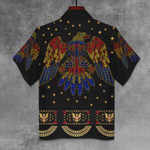 Elvis Aloha From Hawaii Black Unisex Hawaiian Shirt 1