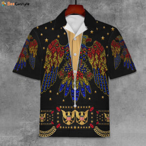 Elvis Aloha From Hawaii Black Unisex Hawaiian Shirt