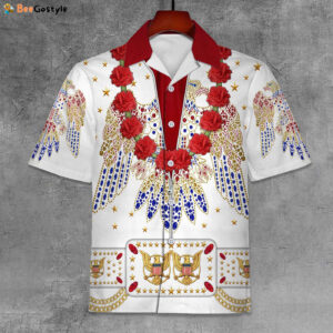 Elvis Aloha From Hawaii Flower Unisex Hawaiian Shirt