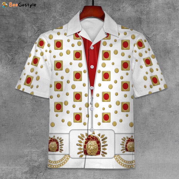 Elvis Eyelet Unisex Hawaiian Shirt