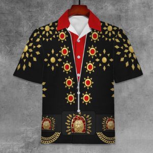Elvis Matador Eagle Unisex Hawaiian Shirt 1