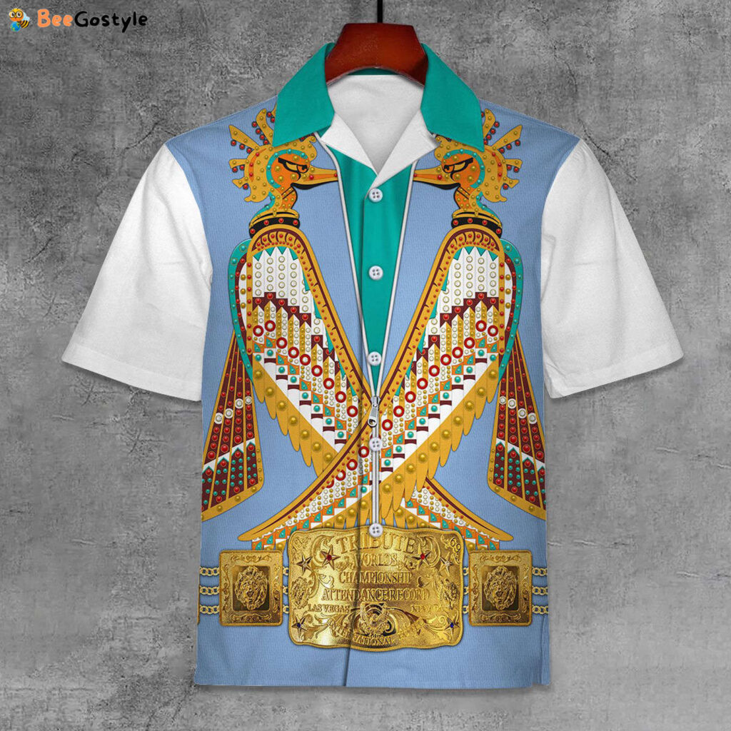 Elvis Prehistoric Bird Unisex Hawaiian Shirt Elvis Prehistoric Bird Unisex Hawaiian Shirt