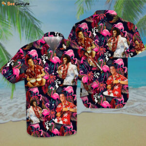 Elvis Presley 3D Hawaii Shirt Gift