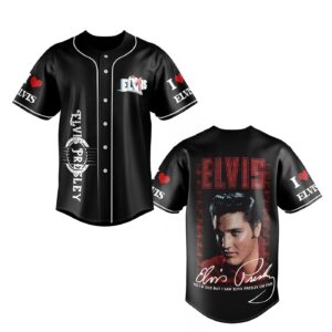 Elvis Presley Baseball Jersey For Men Women And Kids Gift for Fans 1