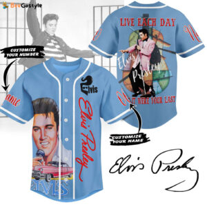 Elvis Presley Baseball Jersey For Men Women And Kids Gift for Fans