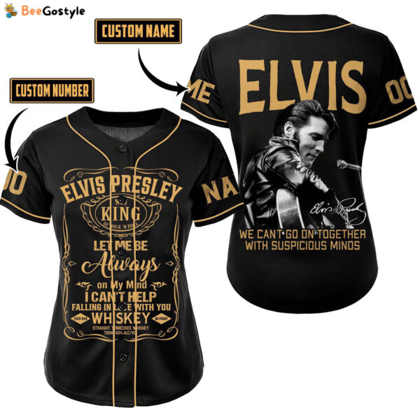 Elvis Presley Baseball Jersey For Men Women And Kids Gift for Fans
