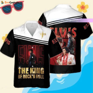 Elvis Presley Button Shirt, Elvis Presley Shirt, Elvis King Shirt, The King Shirt, Button Down Shirt, Rock And Roll Shirt, Elvis Shirt