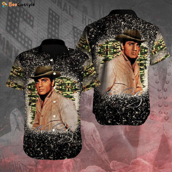 Elvis Presley Hawaiian 3D Shirt  Gift for Men Women