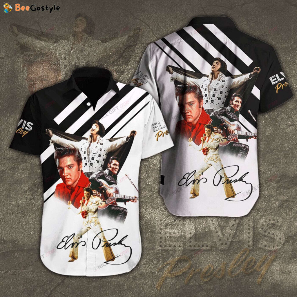 Elvis Presley Hawaiian 3D Shirt Gift for Men Women Elvis Presley Hawaiian 3D Shirt Gift for Men Women