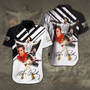 Elvis Presley Hawaiian 3D Shirt Gift for Men Women 1