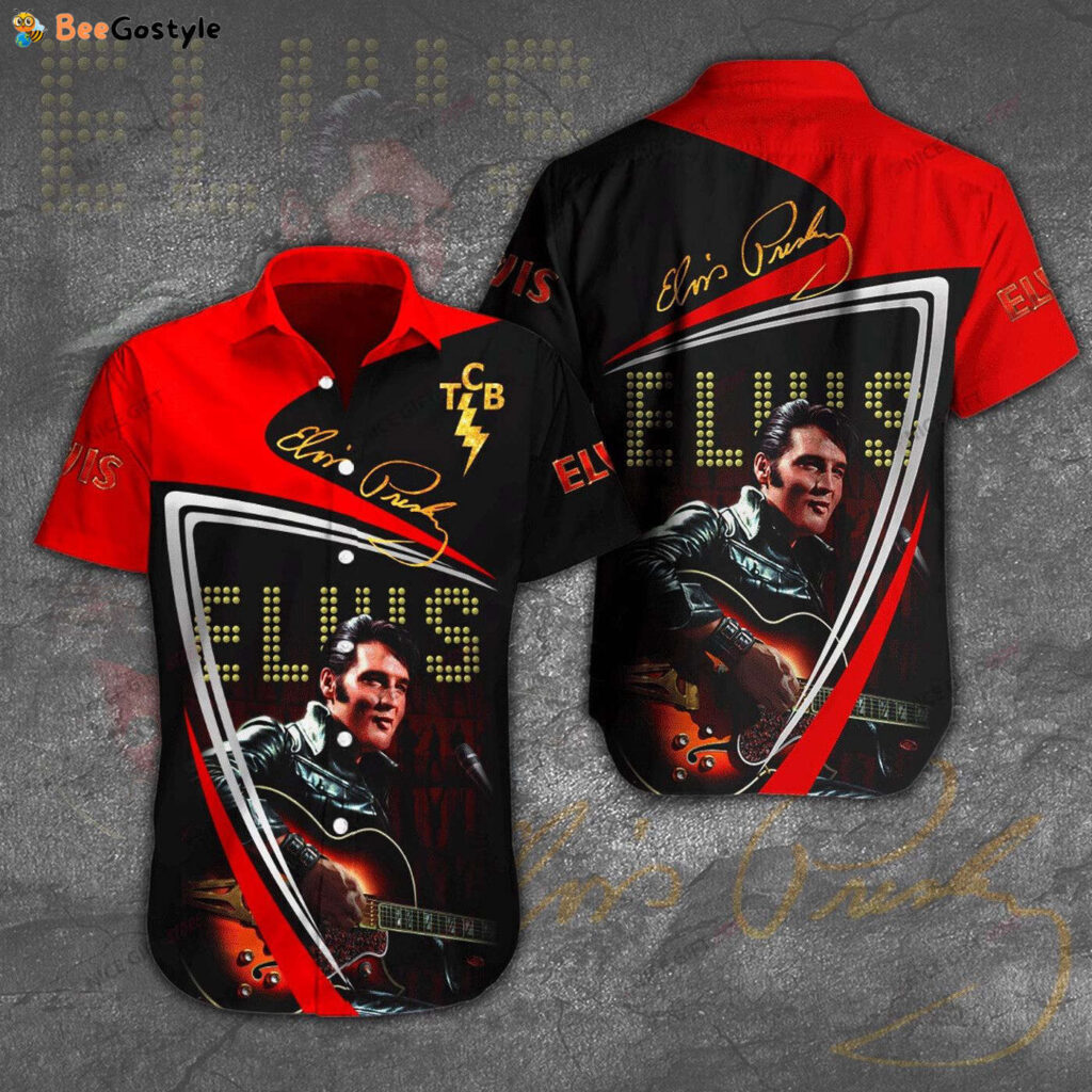 Elvis Presley Hawaiian 3D Shirt Gift for Men Women Elvis Presley Hawaiian 3D Shirt Gift for Men Women