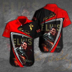 Elvis Presley Hawaiian 3D Shirt Gift for Men Women 1