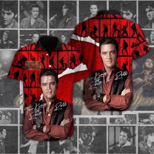 Elvis Presley Hawaiian 3D Shirt Gift for Men Women 1