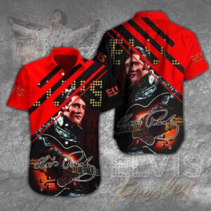 Elvis Presley Hawaiian 3D Shirt Gift for Men Women 1