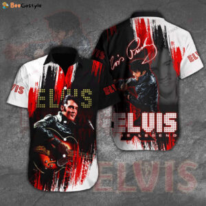 Elvis Presley Hawaiian 3D Shirt  Gift for Men Women